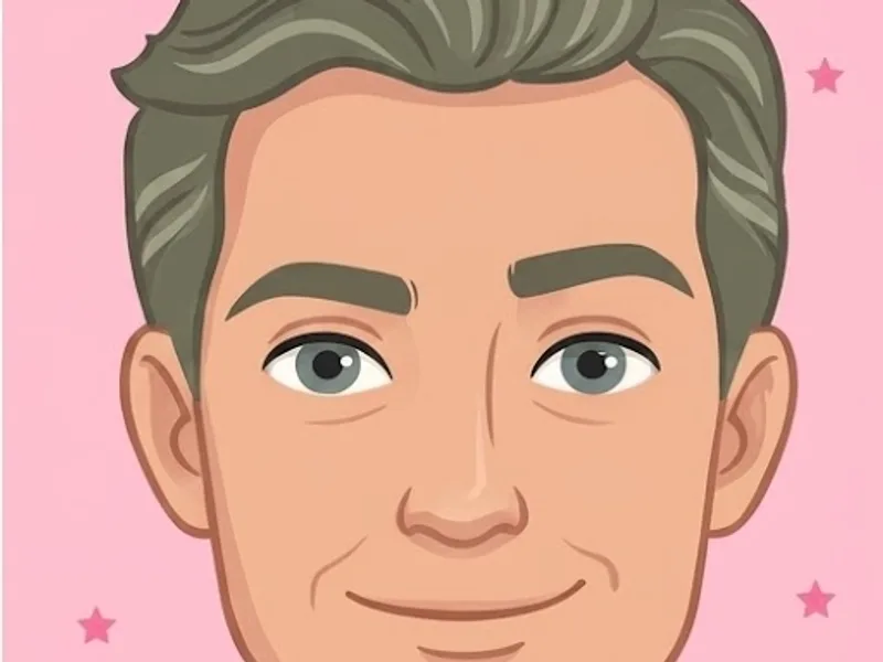 Illustration of the same face revitalized after the rejuvenation protocol